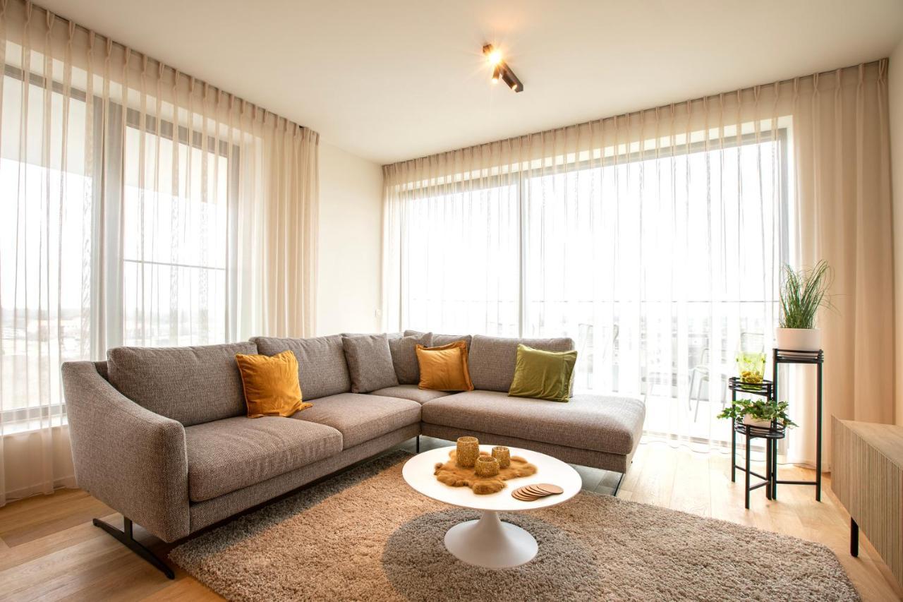Modern En Gezellig Appartement Vlak Aan Het Strand Blankenberge Esterno foto